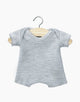 Minikane® Babies lühike romper, Light Grey