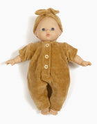 Minikane® Babies Lili plüüsist romper ja peapael, Camel
