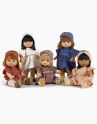 Minikane® Gordis velvetist kleit Daisy, Marsala