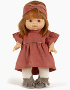 Minikane® Gordis velvetist kleit Daisy, Marsala