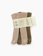 Minikane®sukkpüksid, pakis 2 paari, Sparkle Old Pink/Olive