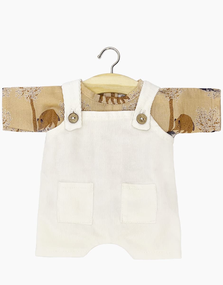 Minikane® Gordis Antonin komplekt, Mao Marcassins, White