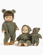 Minikane® Babies Winnie Teddy kombe, Khaki