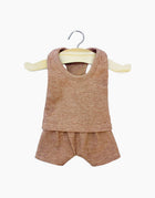 Minikane®Gordis Marcel maika ja lühikeste pükste komplekt, Caramel