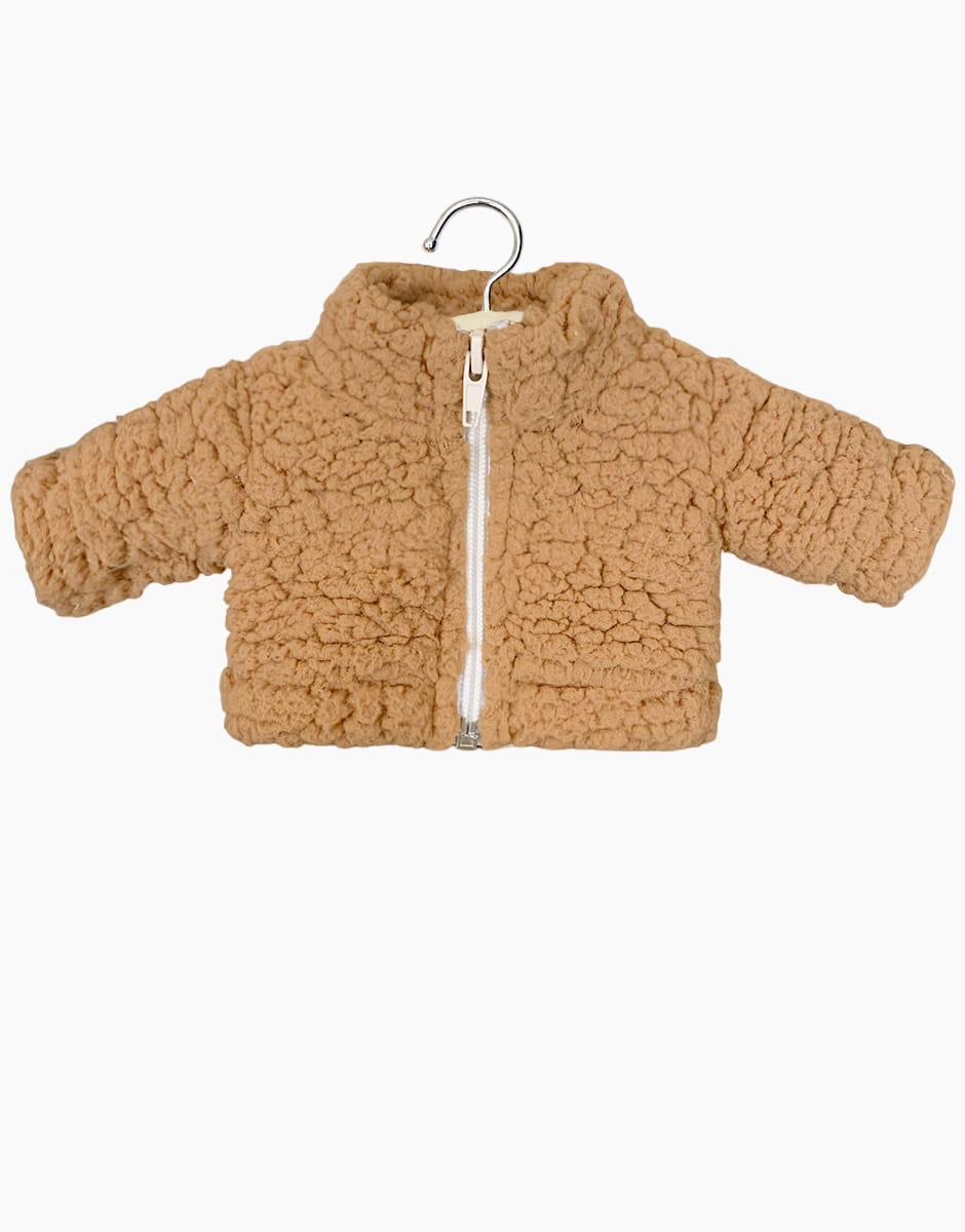 Minikane® Gordis Blaise teddy-jakk, Brown Sugar