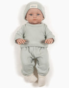 Minikane® Bambinis 47cm beebinukk Yann, Liam Green Tea dressikomplektiga