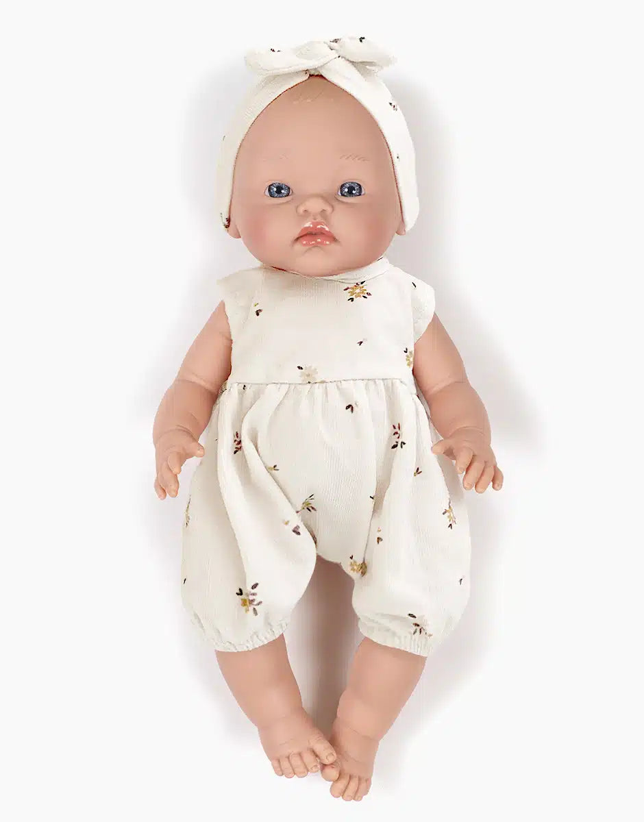 Minikane® Cuties 36cm nukk Iris Noa komplekti ja milleraies'i sametist Madene mustriga peavõruga
