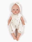 Minikane® Cuties 36cm nukk Iris Noa komplekti ja milleraies'i sametist Madene mustriga peavõruga