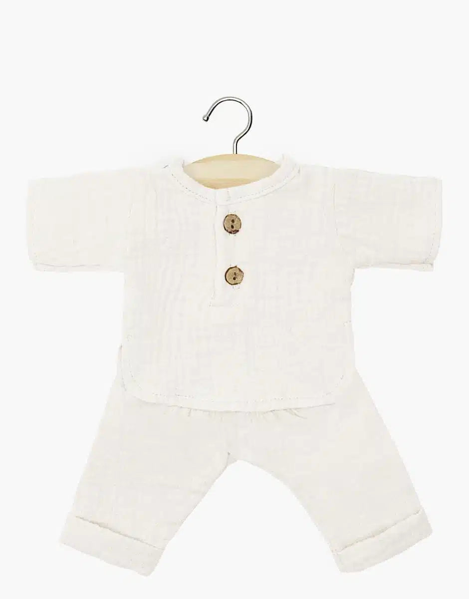 Minikane® Babies Andrea musliinkangast komplekt, beež