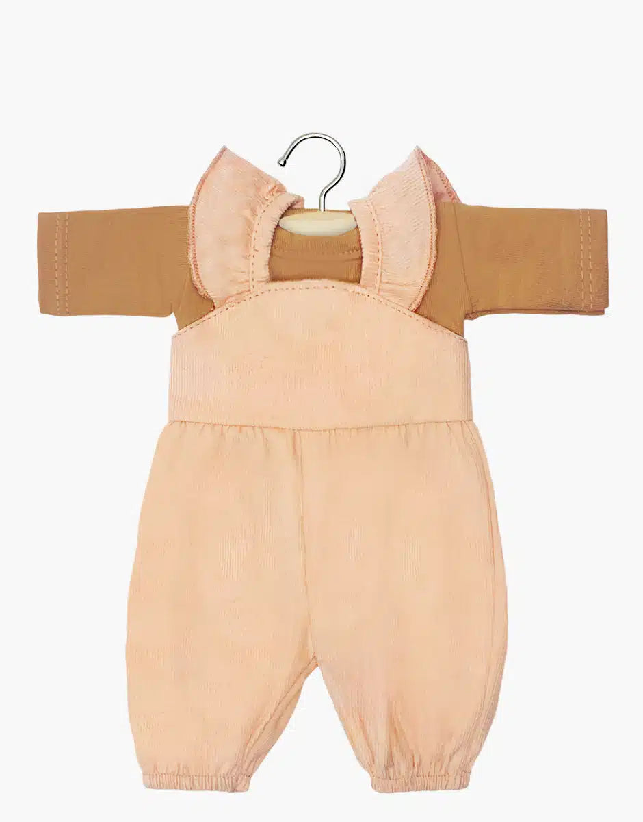 Minikane® Gordis Chlaudie roosa milleraies sametist jumpsuit komplekt