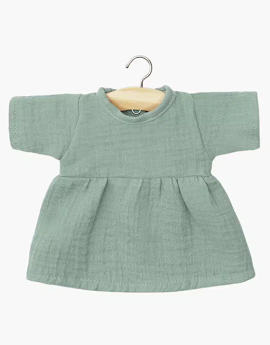 Minikane® Faustine musliinkleit, green