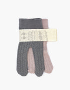 Minikane®sukkpüksid, pakis 2 paari, Pebble gray sparkle / Old pink sparkle