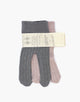Minikane®sukkpüksid, pakis 2 paari, Pebble gray sparkle / Old pink sparkle