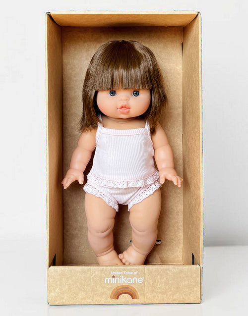 Minikane® Gordis 34cm nukk Chloe koos heleroosa pesukomplektiga