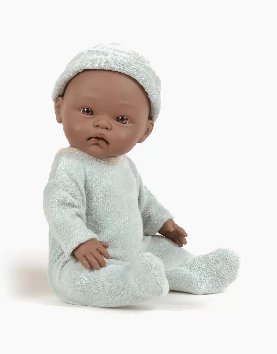 Minikane® Cuties Angel tudukombe ja mütsi komplekt, Green Tea