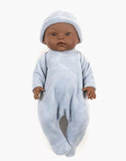 Minikane®Cuties 36cm nukk Basile ja tema velvetist magamisriietekomplekt