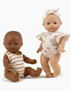 Minikane® Vintage Gordis 34cm nukk Cesar koos Brown Sugar Marcel komplektiga