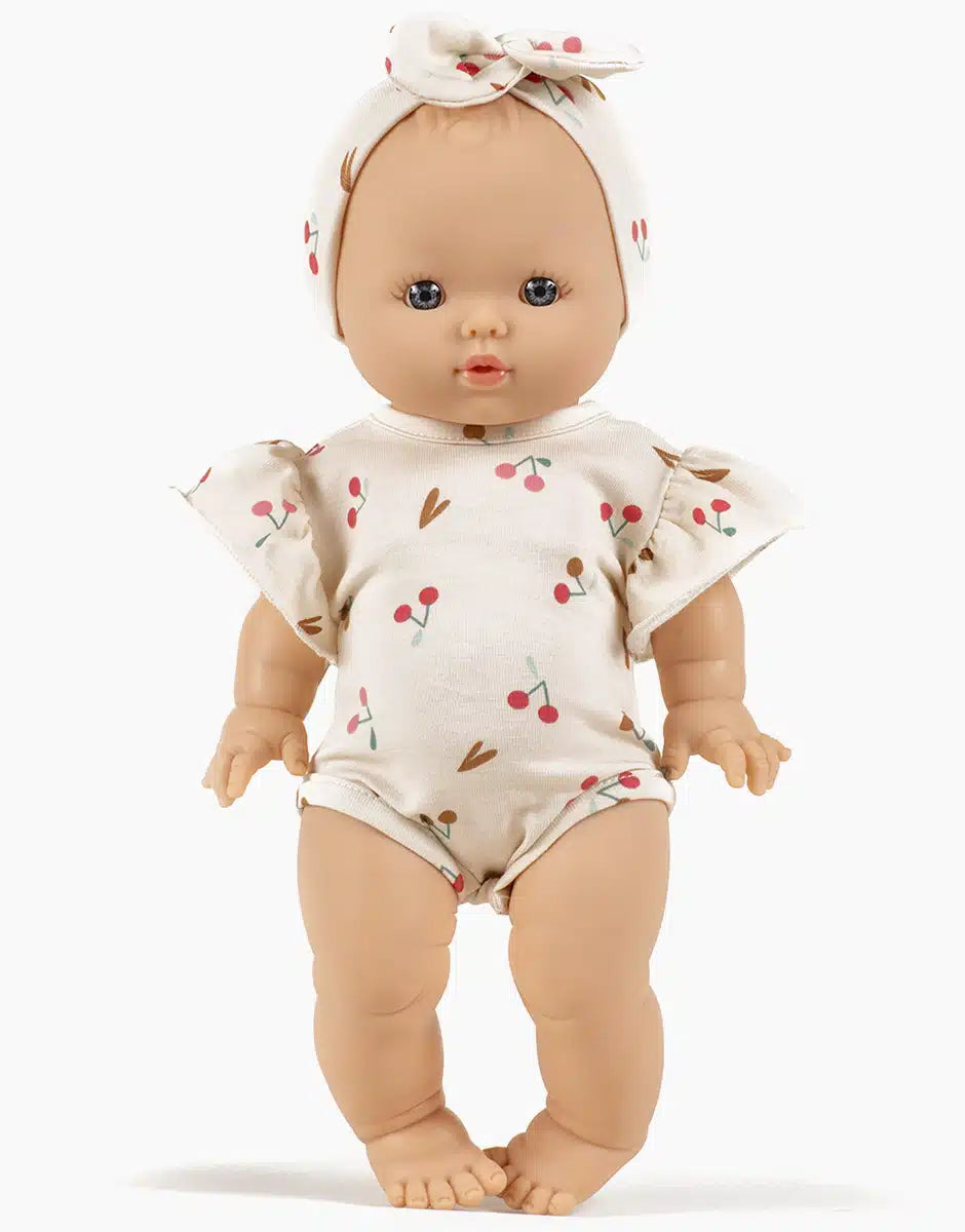 Minikane® Vintage Gordis 34cm nukk Rosalie koos Cherries Ondine komplektiga