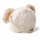 Molo pehme koerakujuline õlakott Poodle – Pearled Ivory