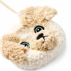 Molo pehme koerakujuline õlakott Poodle – Pearled Ivory