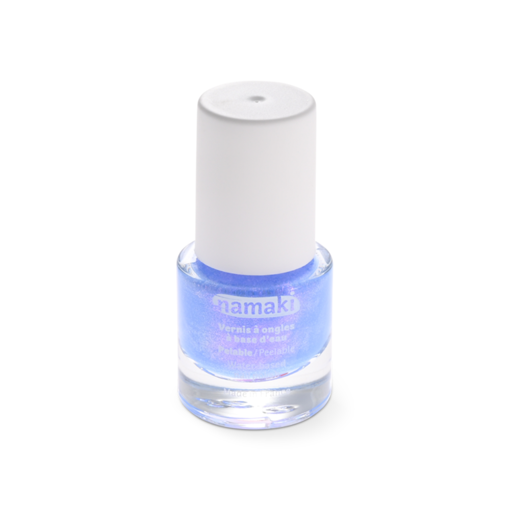 NAMAKI veebaasil mahakooritav küünelakk lastele, toon LAVENDER BLUE 7,5 ml