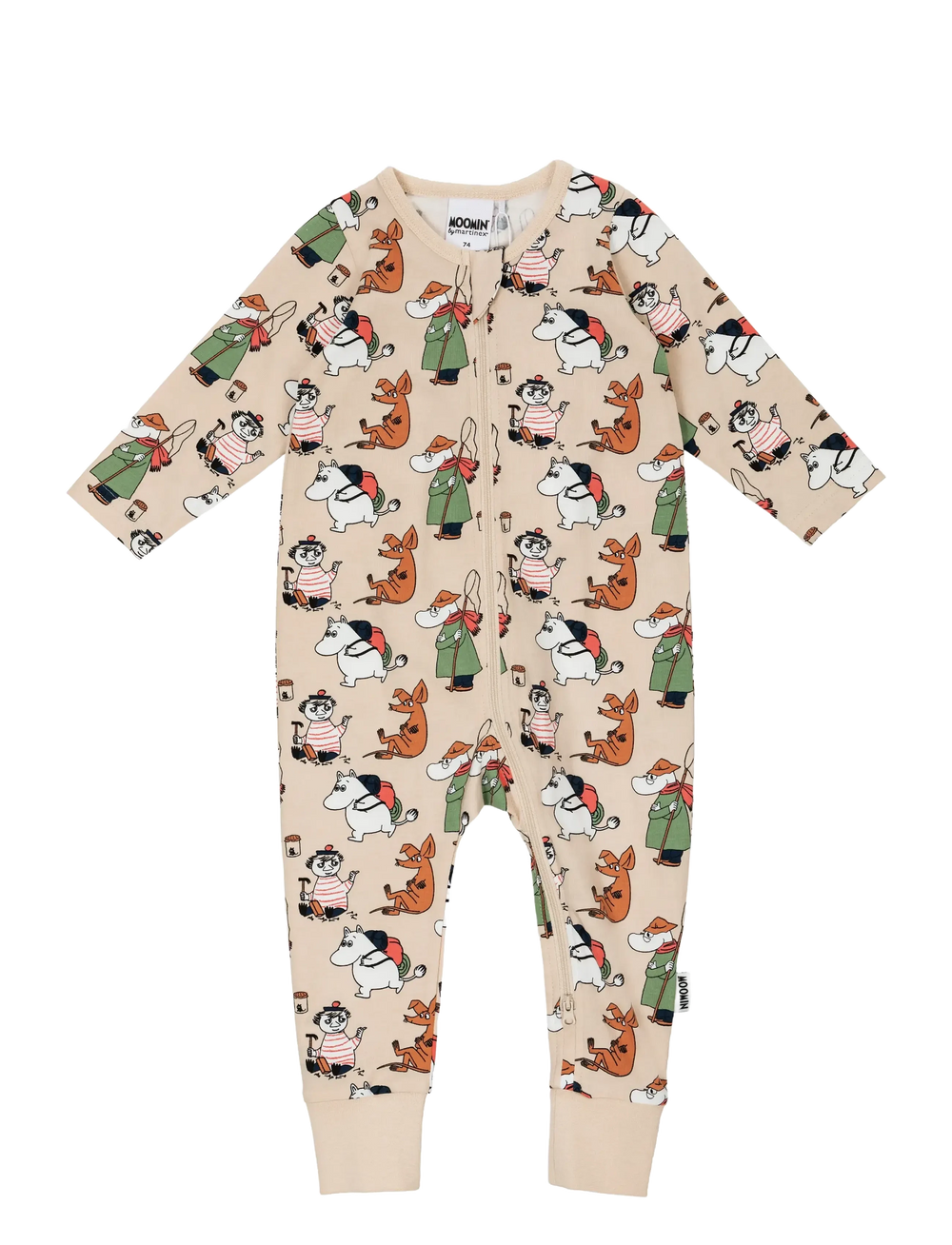Martinex Moomin Busy Day pidžaama, beige