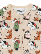 Martinex Moomin Busy Day pidžaama, beige