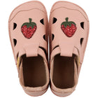 Tikki Nido nahast barefoot-sandaalid, Strawberry