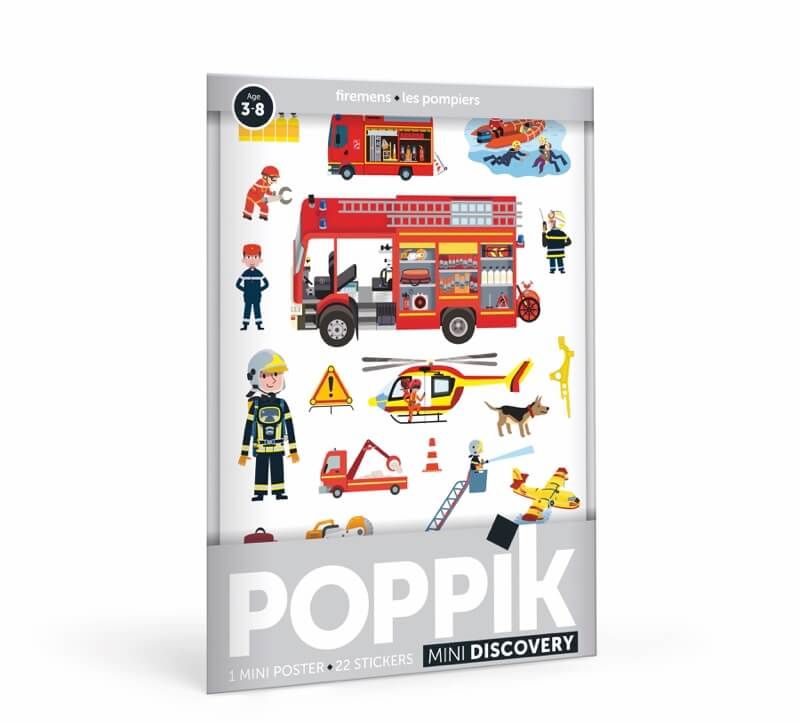 Poppik miniposter ja kleepsud 