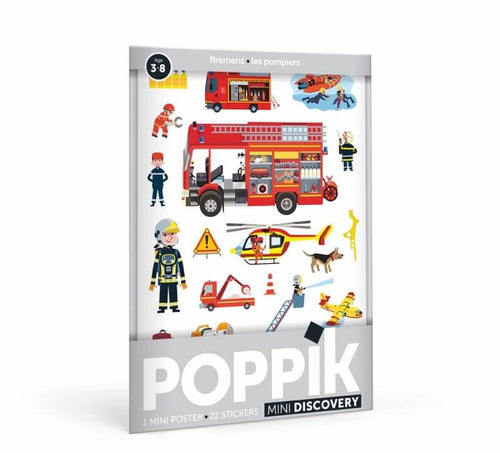 Poppik miniposter ja kleepsud 
