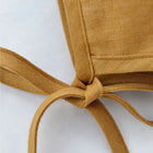MiniMilla Summer Ochre linane beebimüts