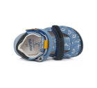 D.D.Step barefoot sandaalid, bermuda blue/dino 070