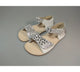 Ok Bare Mirrisa sandaalid, Silver