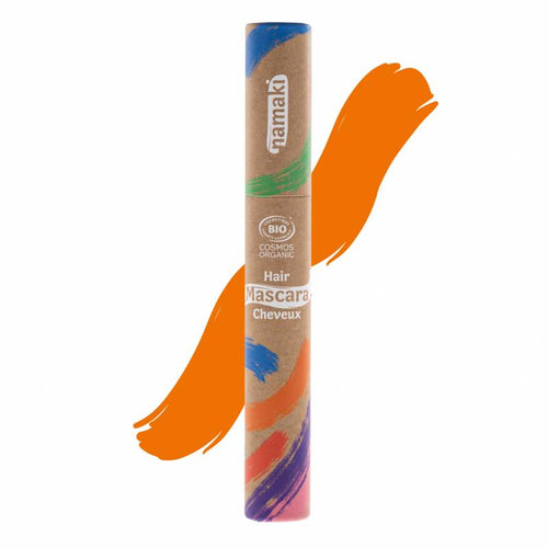 NAMAKI looduslik, mahapestav ja harjaga pealekantav juuksevärv lastele, ORANŽ 9 ml