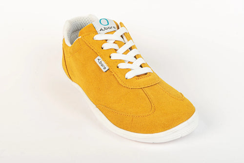 4.bare Suede seemisnahast tossud, honey yellow