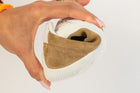 4.bare Suede seemisnahast tossud, beige