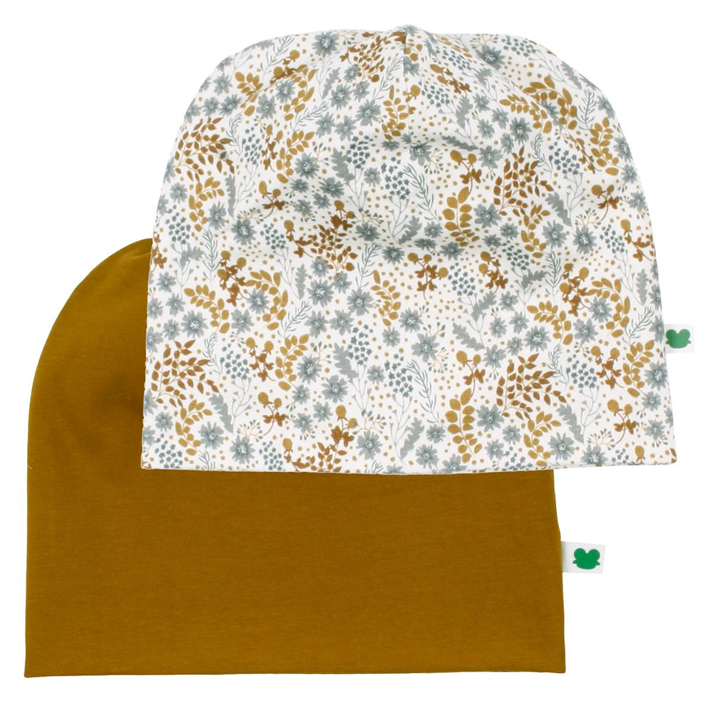 Fred's World Botany beanie 2-pakk, Buttercream