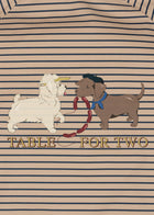 Konges Slojd Rainy Palme Dog, vihmakomplekt sooja voodriga - Stripe La Mer