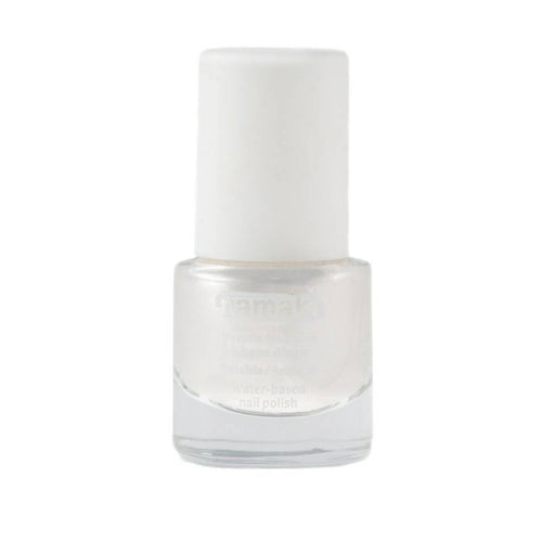 NAMAKI veebaasil mahakooritav küünelakk lastele, toon PEARLY WHITE 7,5 ml