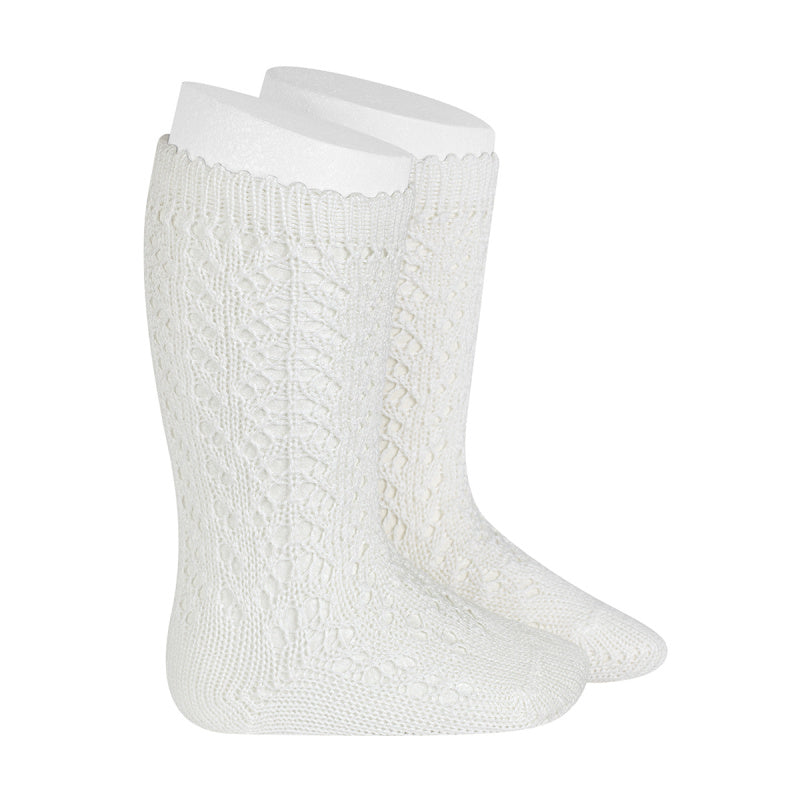 Condor pitsilised puuvillased põlvikud, Perle, Cream