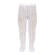 Condor perle openwork tights, White
