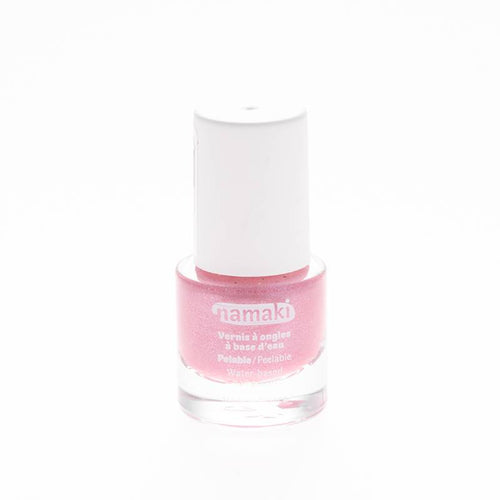 NAMAKI veebaasil mahakooritav küünelakk lastele, toon PINK GLITTER 7,5 ml