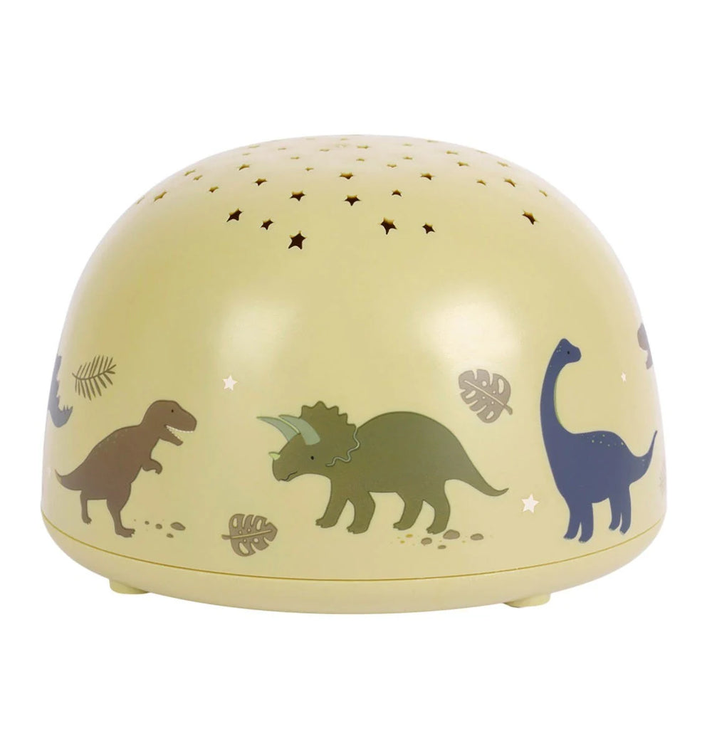 A Little Lovely Company projektor lamp, dinosaurs