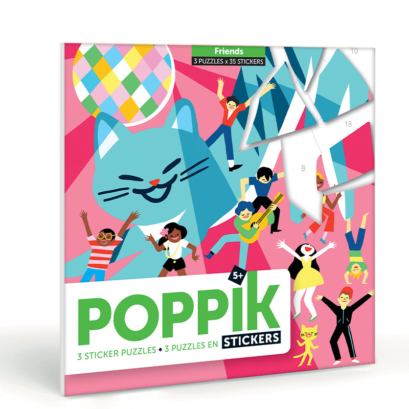 Poppik kaardid ja kleepsupusled 