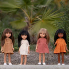 Minikane® 32cm Amigas nukk Liu, roosa kleidiga