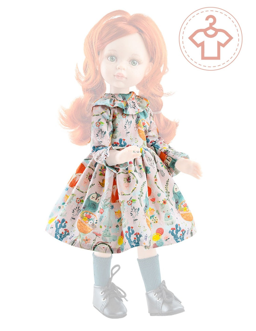 Paola Reina Las Amigas 32cm nuku kleit, Woodland