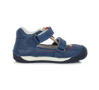 D.D.Step barefoot nahast sandaalid, royal blue 070