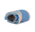 D.D. Step tekstiilist barefoot-saapad, sky blue 070