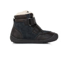 D.D.Step barefoot-saapad, black/süda ja täht 063
