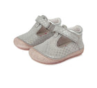 D.D.Step barefoot nahast kingad, grey/lilled 070